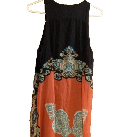 Cato Womans Boho Beaded Top Dress size 16 elegant sleeveless - Picture 5 of 5